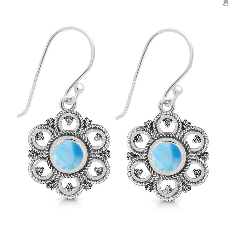 Larimar Earring LAR-RDE-204.