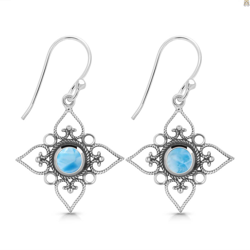 Larimar Earring LAR-RDE-206.