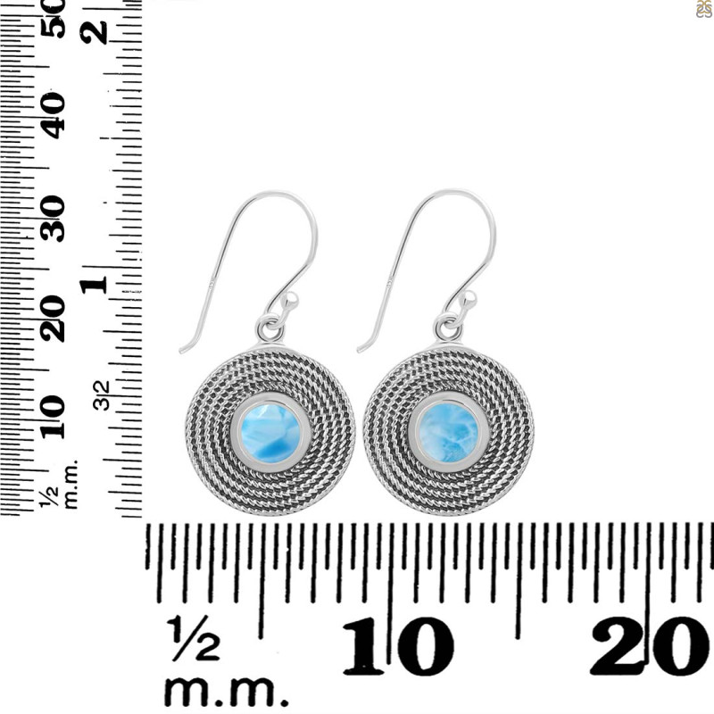 Larimar Earring LAR-RDE-215.