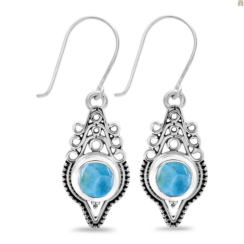 Larimar Earring