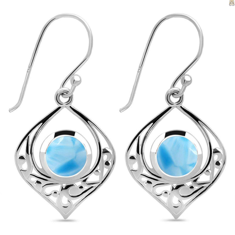 Larimar Earring LAR-RDE-228.