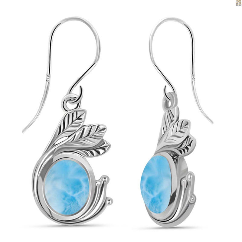 Larimar Earring