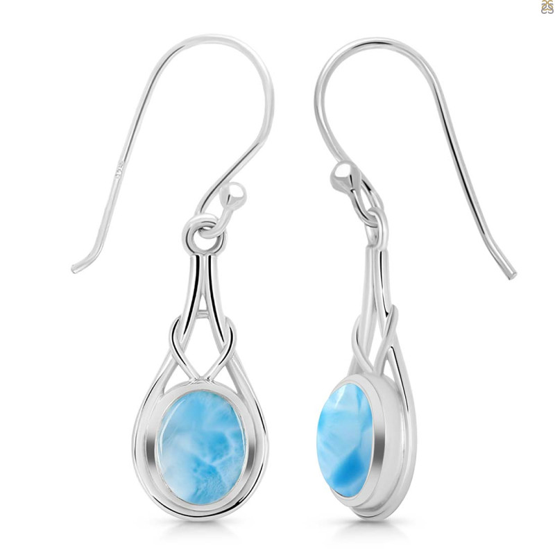 Larimar Earring