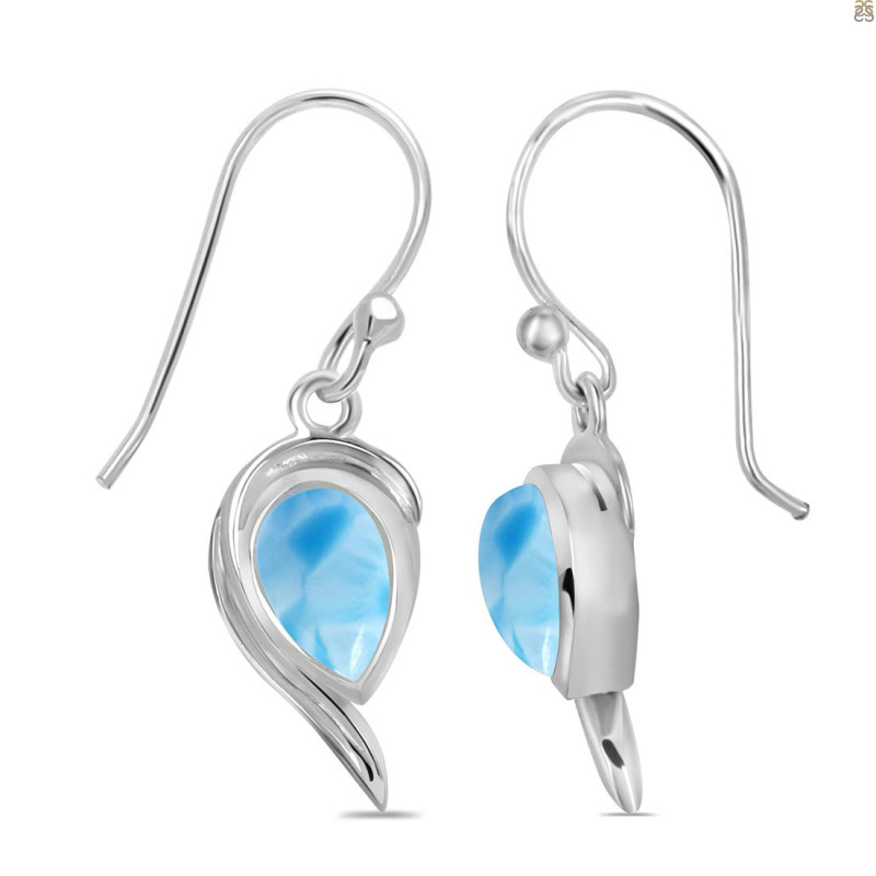 Larimar Earring