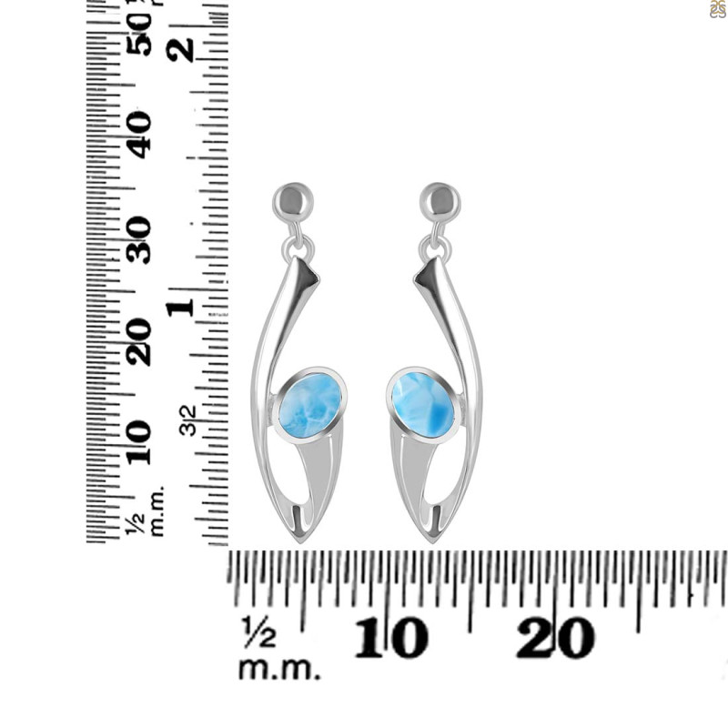 Larimar Earring LAR-RDE-445.