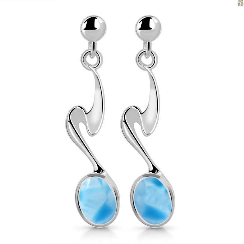 Larimar Earring LAR-RDE-446.
