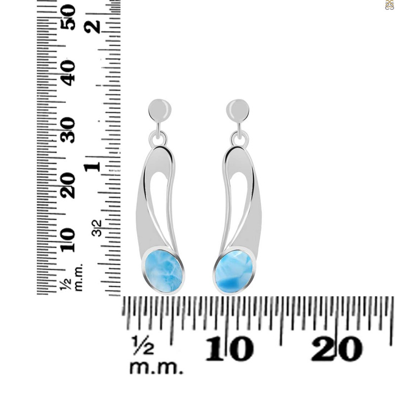 Larimar Earring LAR-RDE-449.