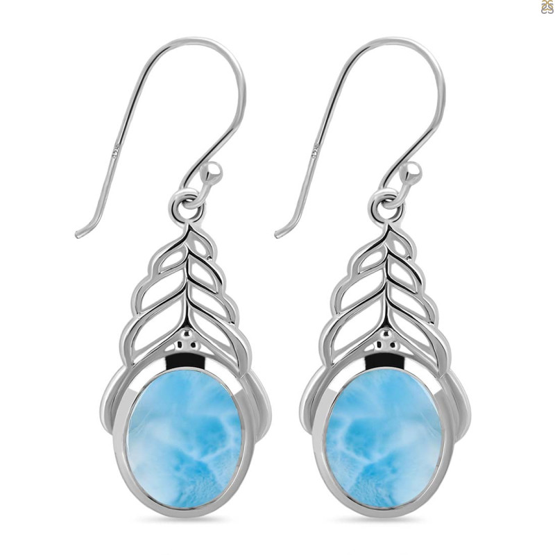 Larimar Earring