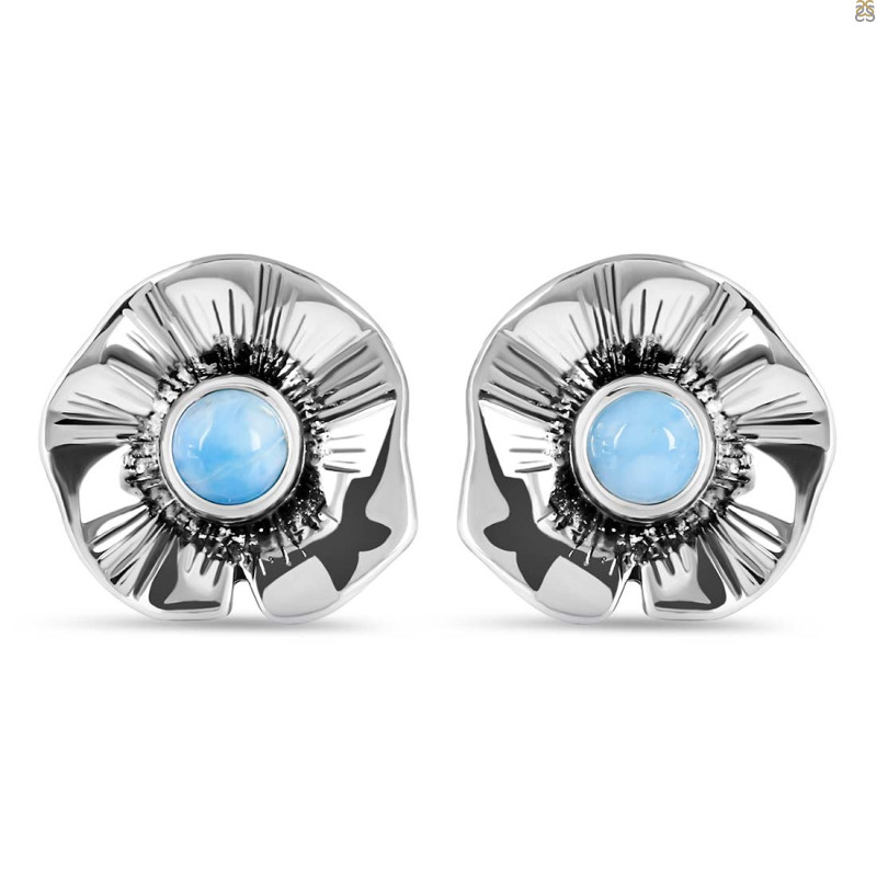 Larimar Stud Earring LAR-RDE-472.