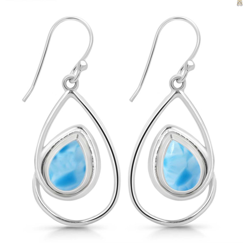 Larimar Earring LAR-RDE-58.