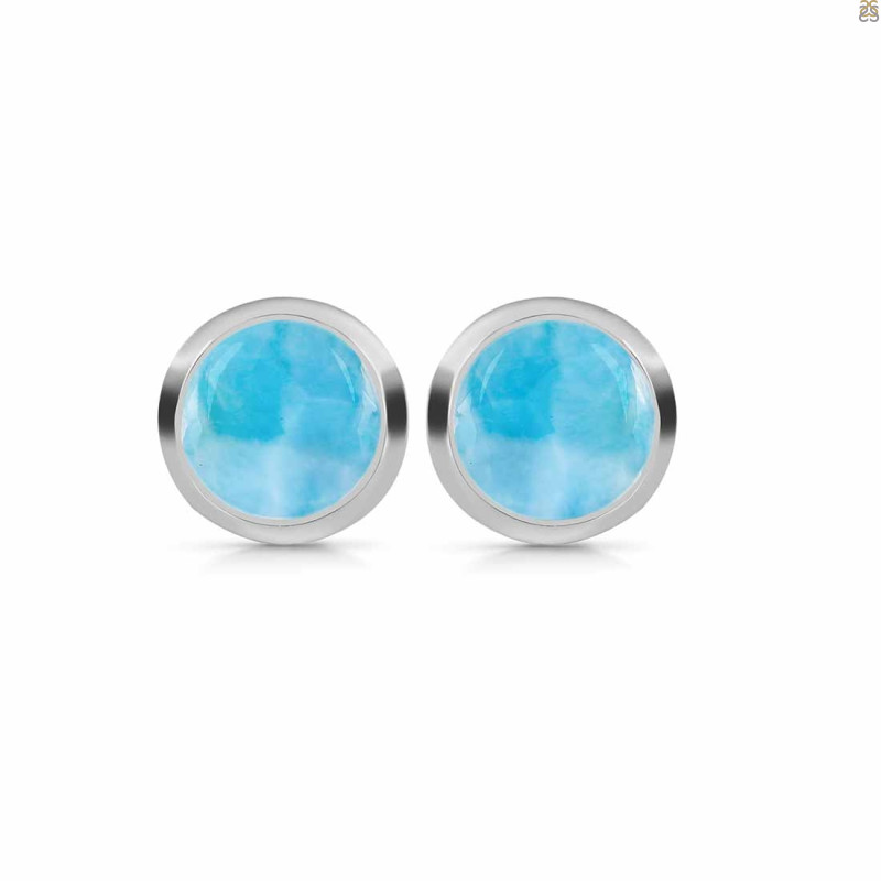 Larimar Stud Earring LAR-RDE-719.
