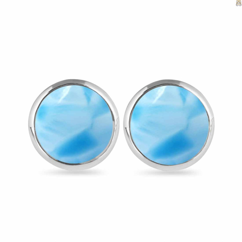 Larimar Stud Earring LAR-RDE-723.