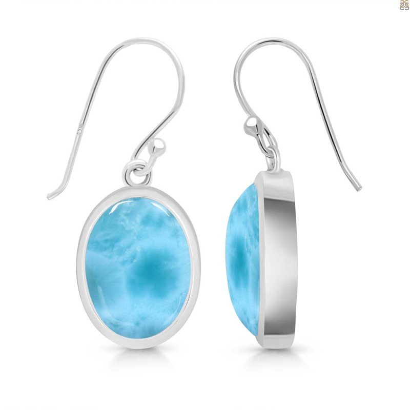 Larimar Earring