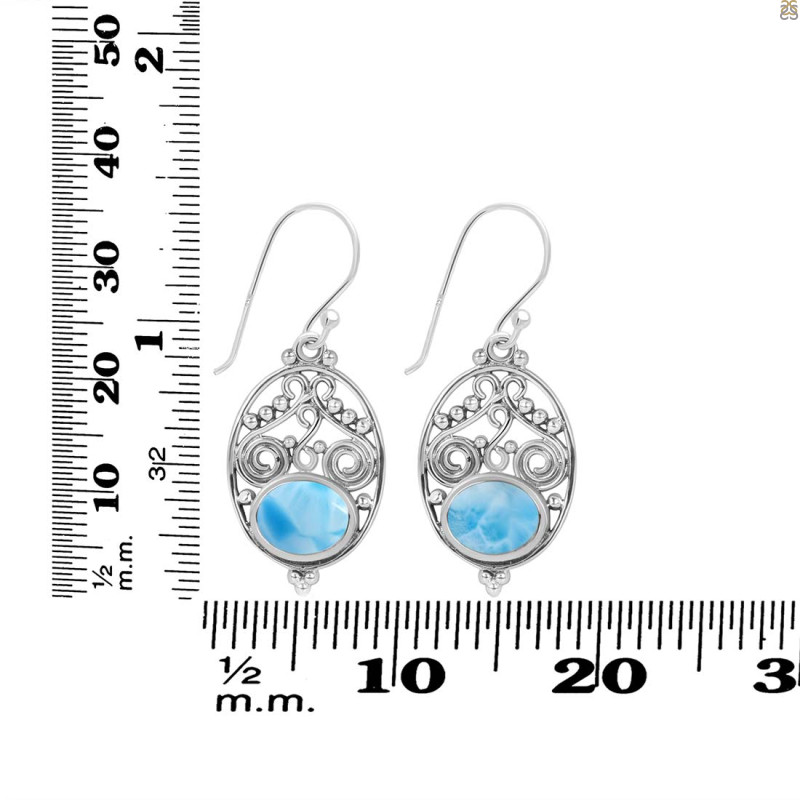 Larimar Earring LAR-RDE-83.