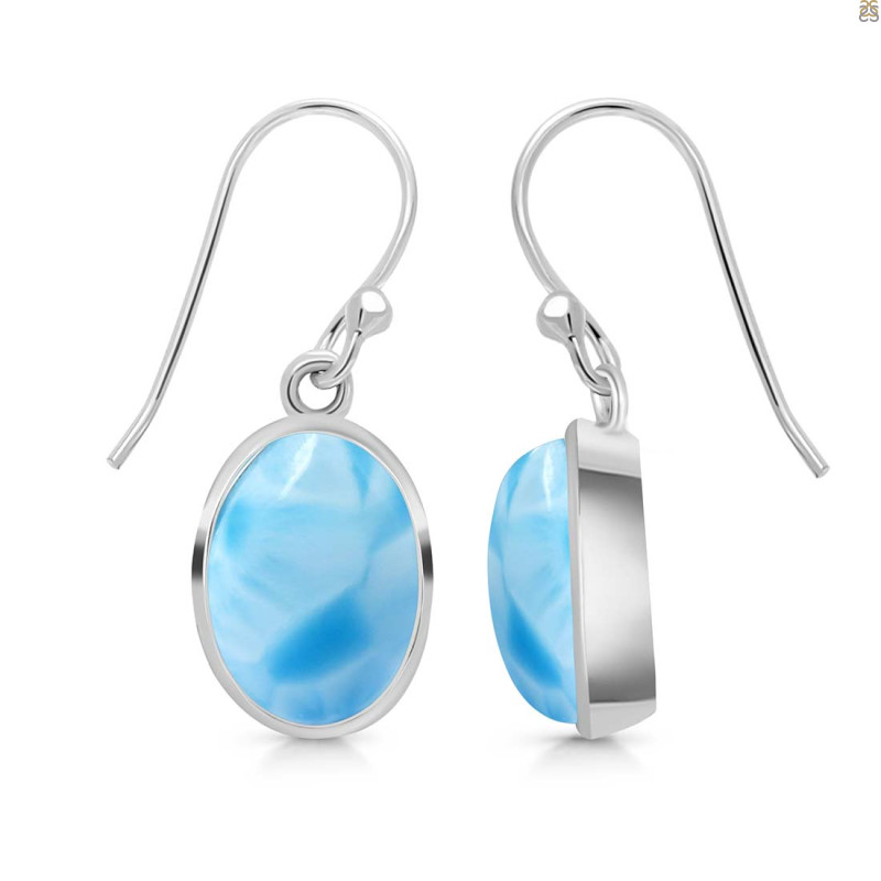 Larimar Earring