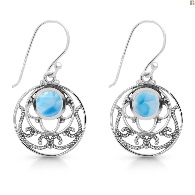 Larimar Earring LAR-RDE-84.