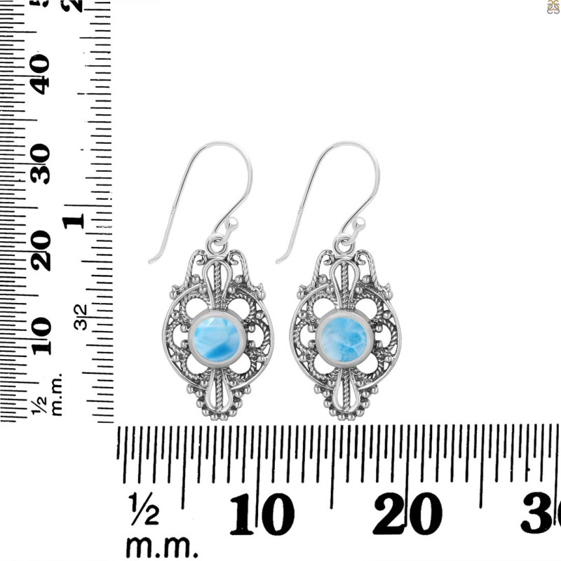 Larimar Earring LAR-RDE-85.