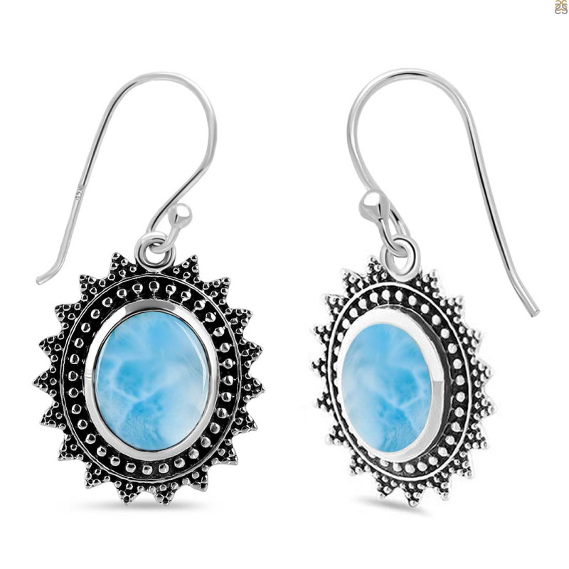 Larimar Earring