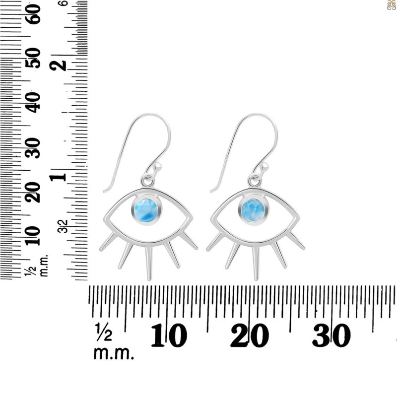 Larimar Earring LAR-RDE-875A.