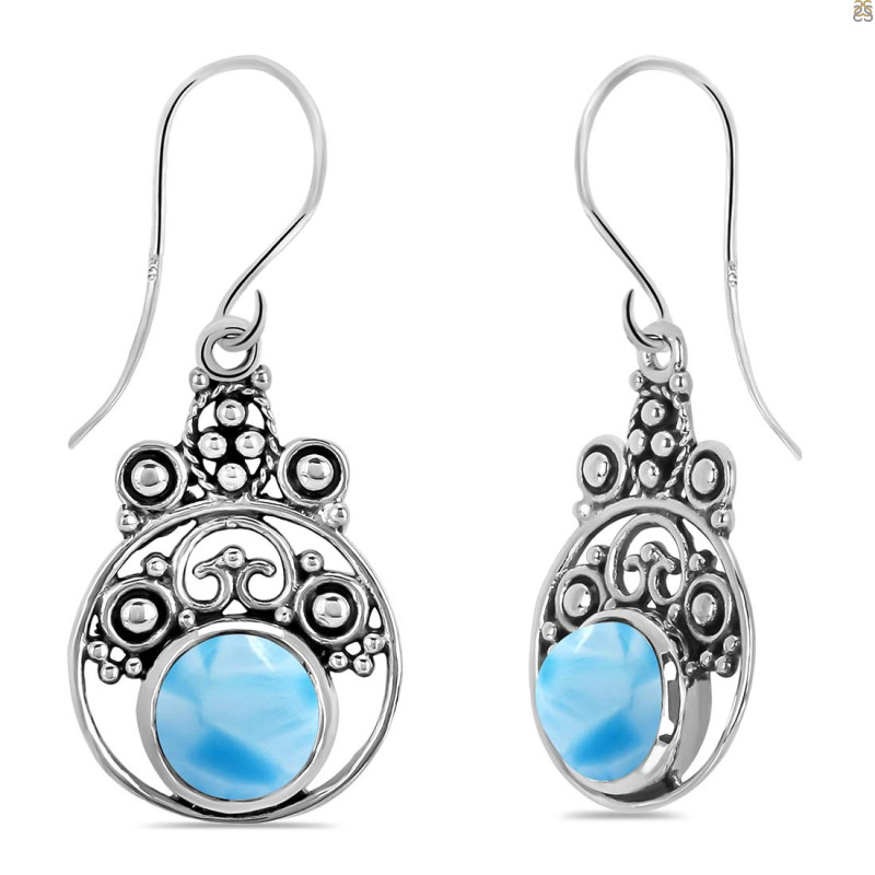 Larimar Earring