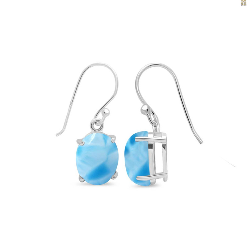 Larimar Earring