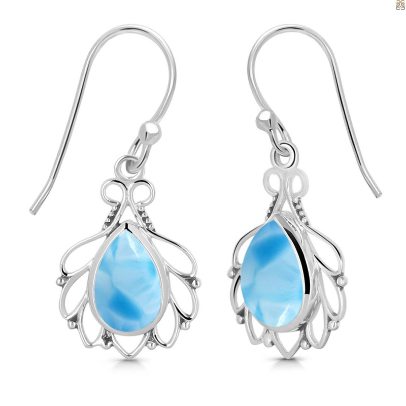 Larimar Earring