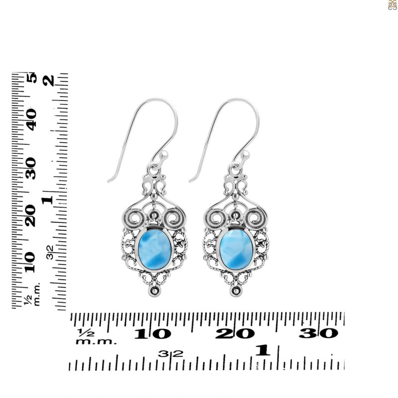 Larimar Earring LAR-RDE-93.