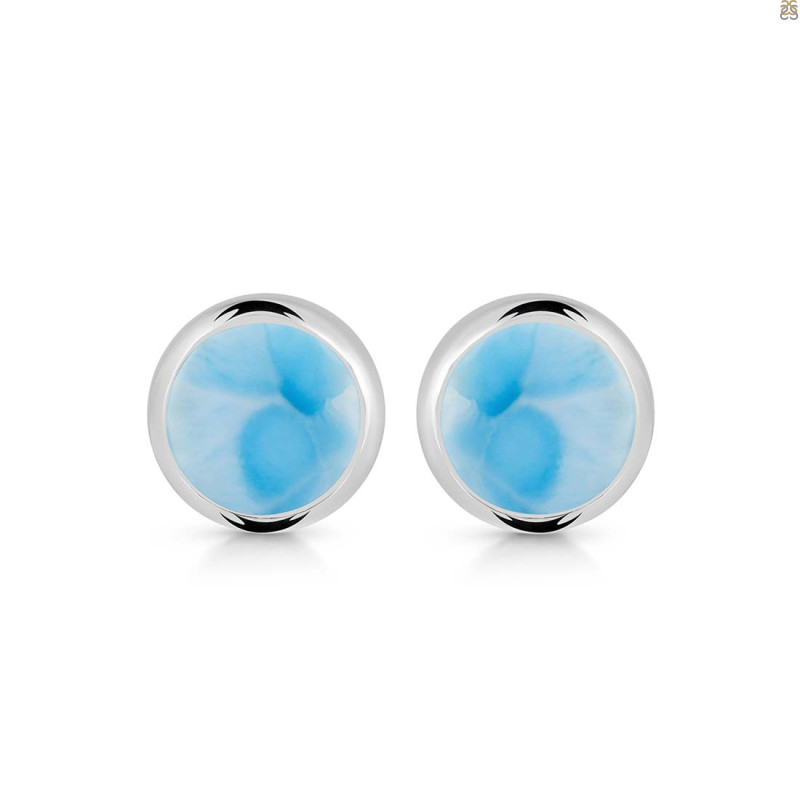 Larimar Stud Earring LAR-RDE-992.
