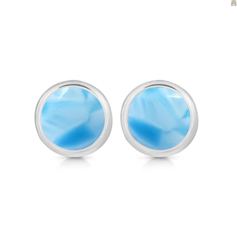 Larimar Stud Earring LAR-RDE-994.