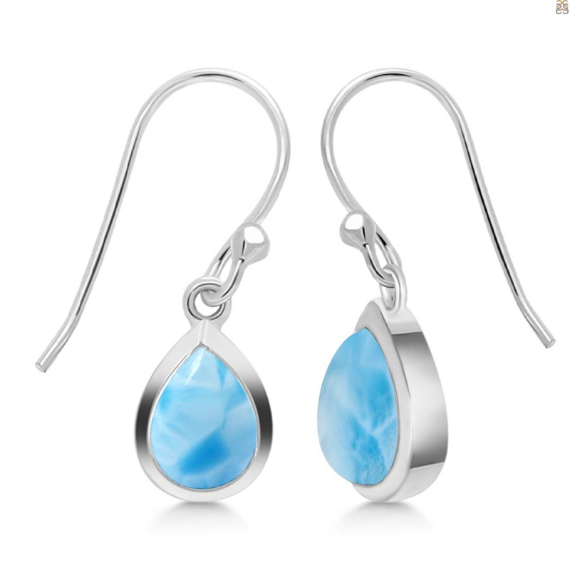 Larimar Earring