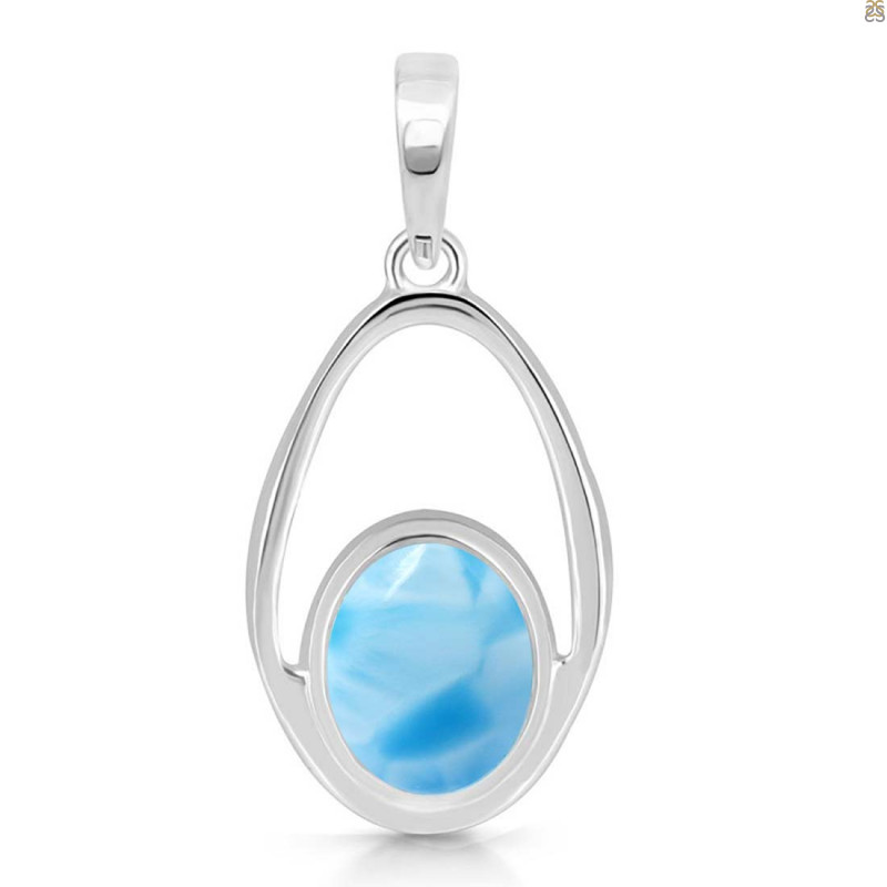 Larimar Pendant LAR-RDEP-116.