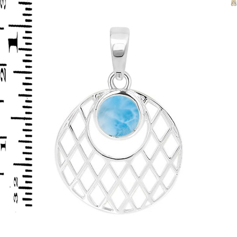 Larimar Pendant LAR-RDEP-151.