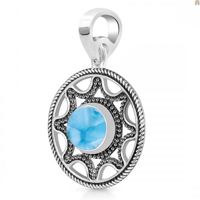 Larimar Pendant LAR-RDEP-200.