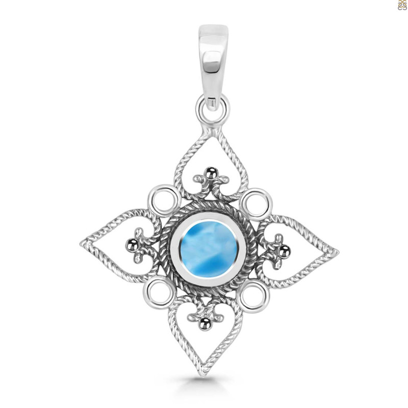 Larimar Pendant LAR-RDEP-206.