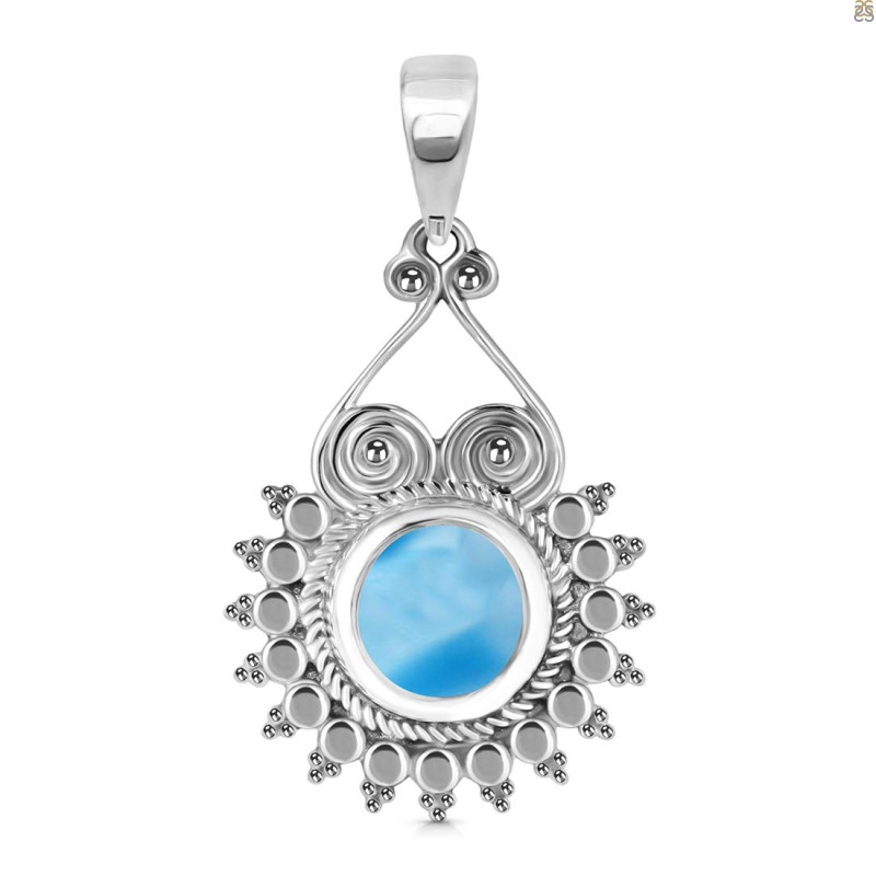 Larimar Pendant LAR-RDEP-213.