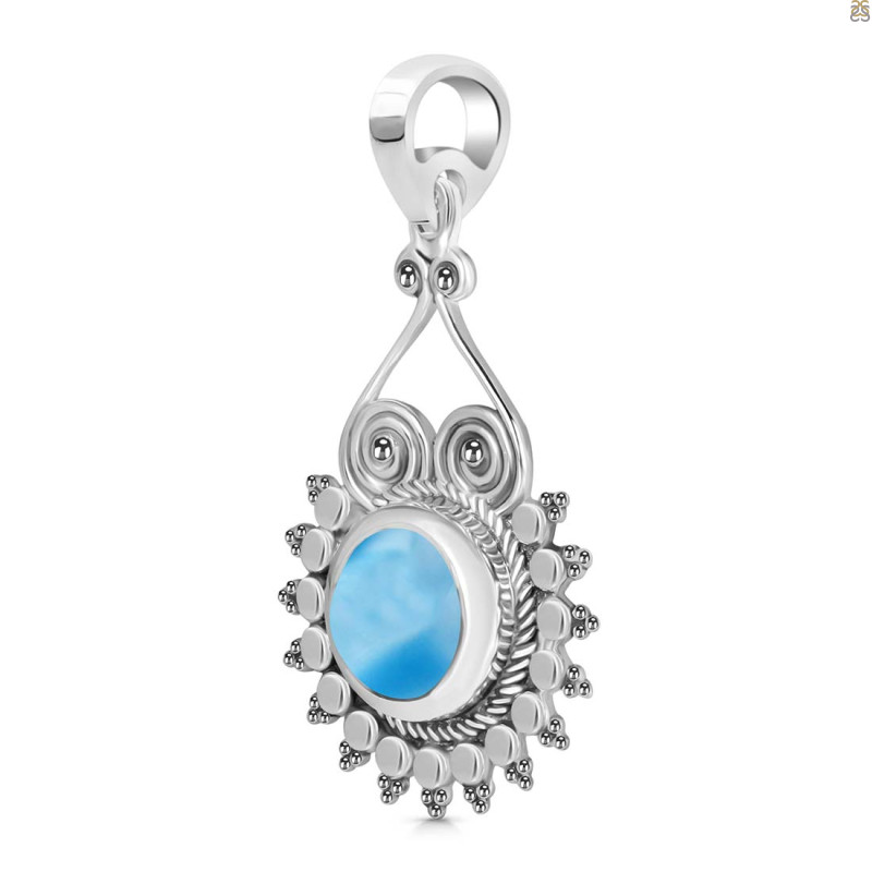 Larimar Pendant LAR-RDEP-213.