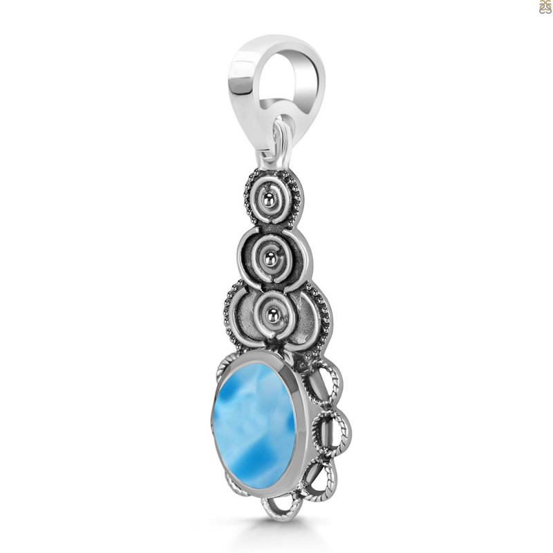 Larimar Pendant LAR-RDEP-214.