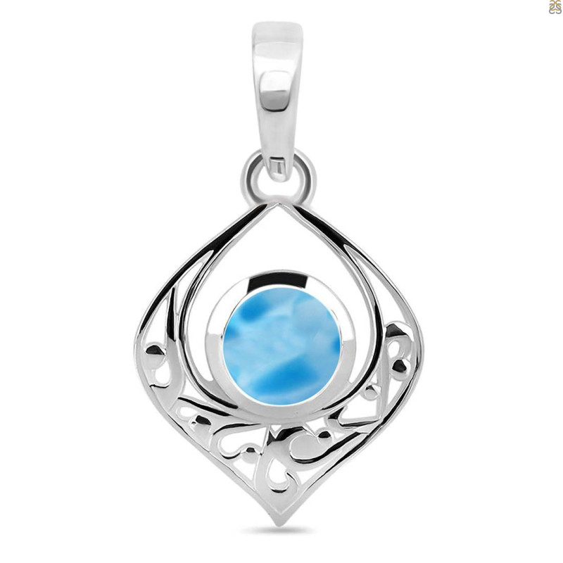 Larimar Pendant LAR-RDEP-228.