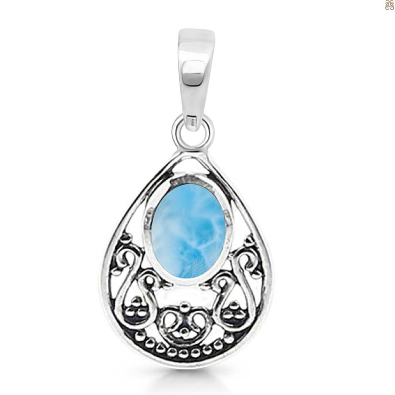 Larimar Pendant LAR-RDEP-80.