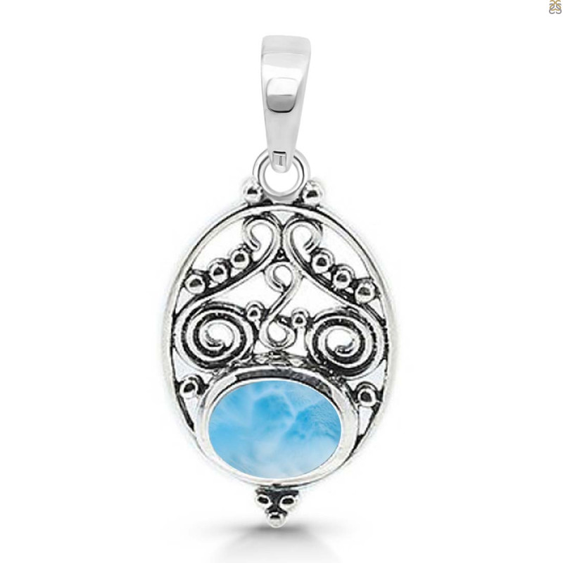 Larimar Pendant LAR-RDEP-83.