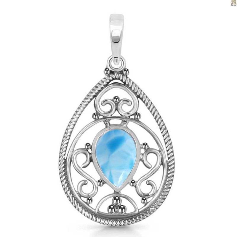 Larimar Pendant LAR-RDEP-87.