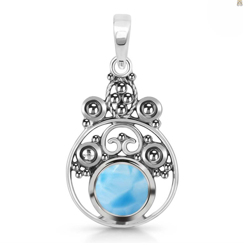 Larimar Pendant LAR-RDEP-89.