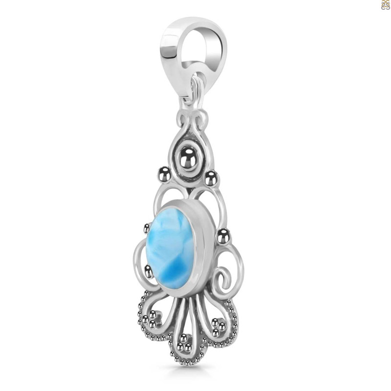 Larimar Pendant LAR-RDEP-96.