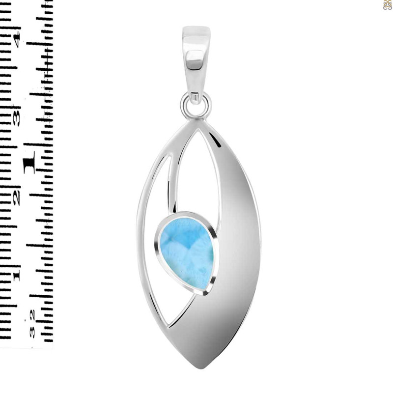 Larimar Pendant LAR-RDP-125.