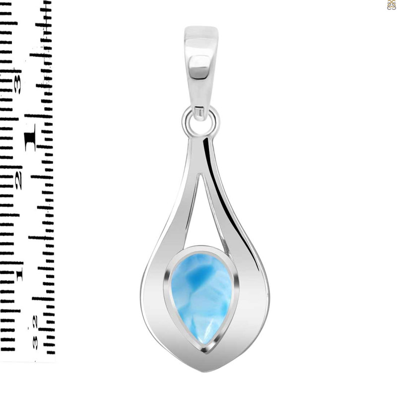 Larimar Pendant LAR-RDP-128.