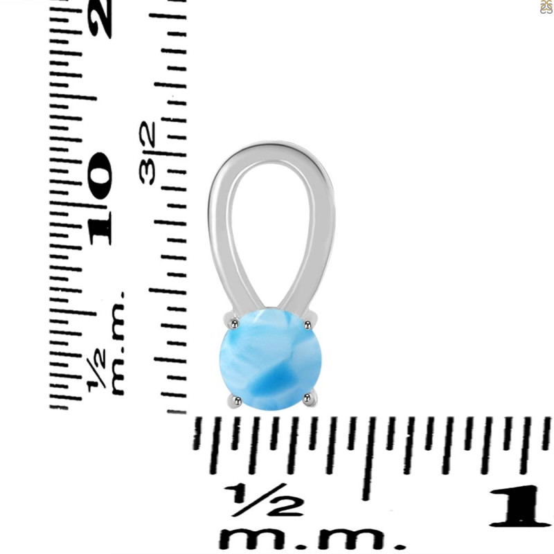 Larimar Pendant LAR-RDP-222.