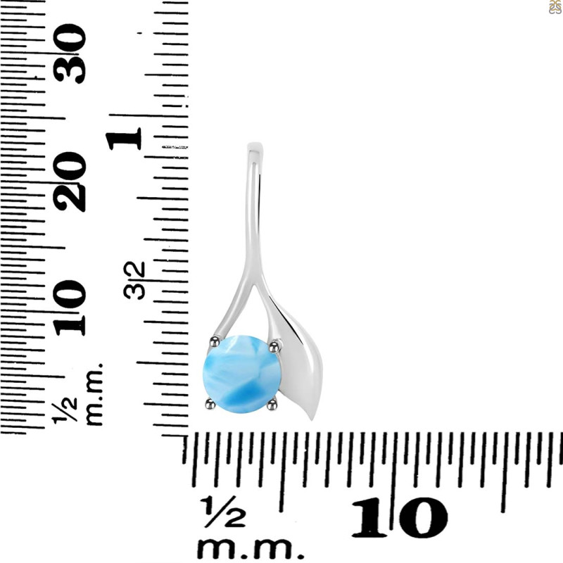 Larimar Pendant LAR-RDP-228.