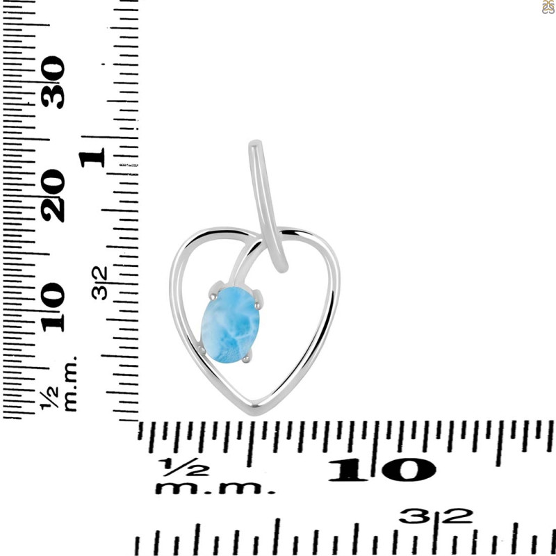 Larimar Pendant LAR-RDP-232.