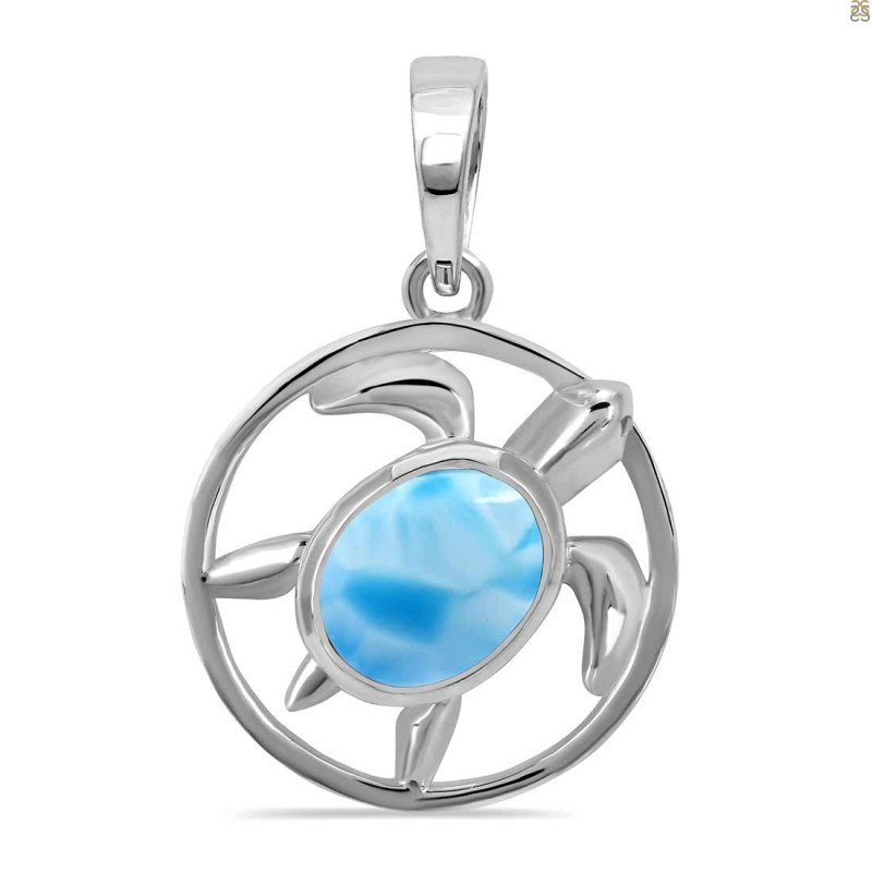 Larimar Pendant LAR-RDP-238.