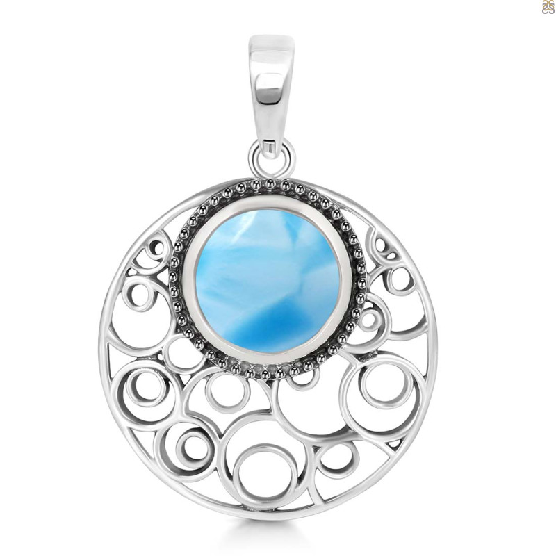 Larimar Pendant LAR-RDP-48.